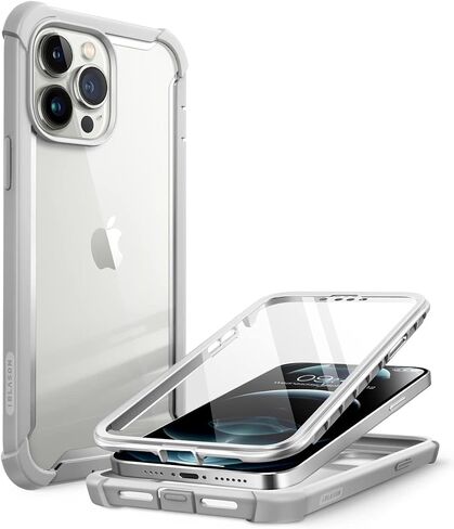 I-blason Ares for iPhone 13 Pro Max Case 6.7 Inch [واقي الشاشة المدمج] [حماية من الدرجة العسكرية] حالة هاتف واضحة للهاتف واضحة عن الصدمات في iPhone 13 Pro Max (Alpine Green) in Kuwait