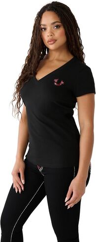 Women's Buddha Cities Logo Crewneck Tee in Saudi Arabia