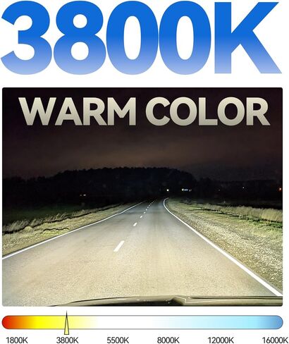 9005 المصباح الأمامي المصباح 9005 مصابيح الهالوجين - شعاع منخفض وحزمة عالية - Super Bright OEM لا وميض 12V 55W 3800K العنبر الأصفر ، 2 عبوة in Kuwait