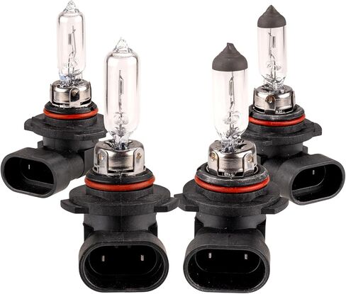 9005 المصباح الأمامي المصباح 9005 مصابيح الهالوجين - شعاع منخفض وحزمة عالية - Super Bright OEM لا وميض 12V 55W 3800K العنبر الأصفر ، 2 عبوة in Kuwait