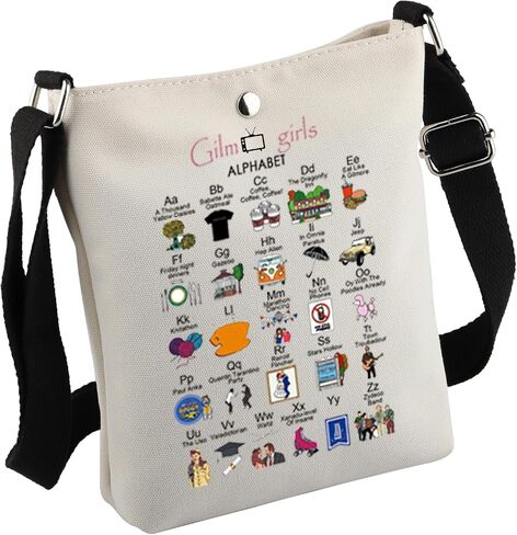 MNIGIU Gilmore Tv Show Gift Lorelai Rory Gilmore Fan Gift Gilmore Tote Bag for Women Gilmore in Kuwait