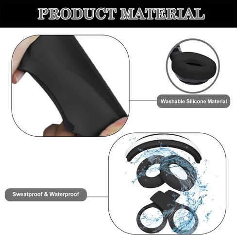 Studio Pro Silicone 3 in 1 Case Cover ، غطاء غطاء الأذن المضاد للخلع/غطاء القشرة/غطاء رأسه لبرنامج Beats Studio Pro ، استوديو Pro Protector Silicone Protector (Off-Off-Off-Off-Off-Off-Off-Off-Off-Off in Kuwait