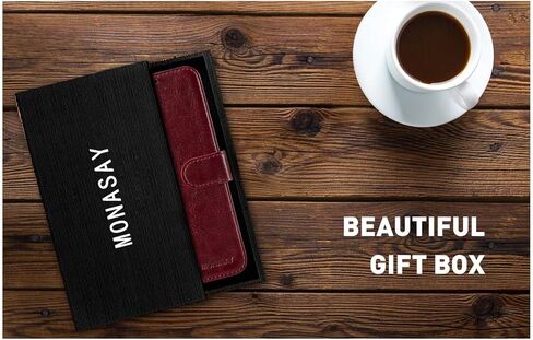 علبة محفظة Monasay متوافقة مع Galaxy S8 ، 5.8 بوصة ، [واقي الشاشة المشمولة] in Kuwait