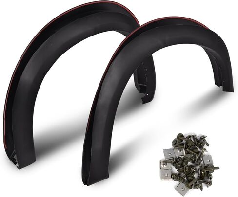 G-PLUS Fender Flares، متوافق مع موديلات 1994-2001 Dodge Ram 1500/2500/3500 فقط، ملحقات شاحنة بيك اب مزخرفة غير لامعة، غطاء حماية 4 قطع in Kuwait