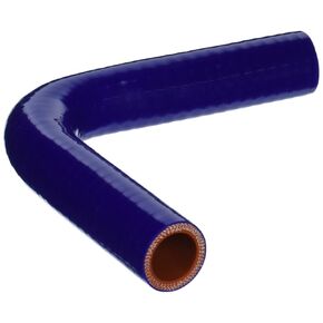 HPS HTSEC90-087-الأرقمة السيليكون عالية درجة حرارة 4-ply معززة 90 درجة خرطوم المرفق المرفق ، 100 رطل واحد الضغط