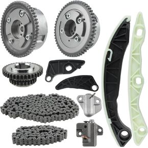Carbhub 5047021AA Timing Chain Kit Pair VVT Compatible with Chrysler Dodge Jeep Fiat Compass Patriot Express Replace 5047021AA 4884713AC 916-538 4884482AB