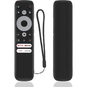 2 حزمة تغطية عن بُعد مضيئة متوافقة مع TCL Smart TV Remote ، علبة مقاومة للصدمات لـ TCL RC902N FMR1 جهاز التحكم عن بُعد ، غلاف سيليكون خفيف الوزن مضاد للانزلاق