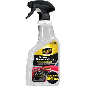Meguiar’s Paint, Dash & Glass - This Advanced Car Detailer is Perfect to Quickly Clean and Protect Your Car Inside & Out, Hydrophobic Boosted Car Cleaning for Paint, Plastic, Glass & More! 24 Oz Spray