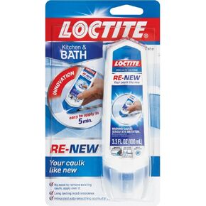 Loctite 2158772 12 Pack 3.3 oz. RE-New Specialty Silicone Sealant, White