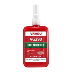 242 قفل الخيط ، متوسطة الأزرق threadlocker ، غراء لولبي للمعالجة اللاهوائية للمكسرات ، البراغي ، السحابات 1.69 أوقية/250 مل.