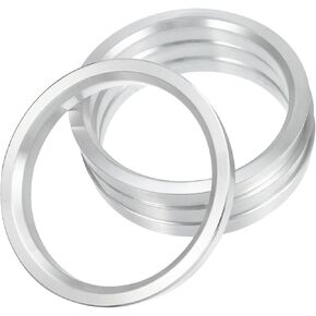 4pcs OD 83.1mm إلى ID 71.1mm Aluminium Car Car Hub Rings Centric Rings Bore Center استبدال البند بديل
