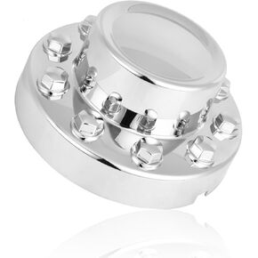 Chrome Rear Wheel Center Cap Hub Cover, Wheel Center Hub Compatible with 2011-2018 Dodge Ram 4500 5500 Replace 68053039AA