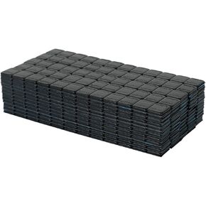 Easyberg إطار الموازنة أوزان العجلة السوداء على ملصقات لاصقة كبيرة 624pcs 1/4 أوقية 0.25 أوقية