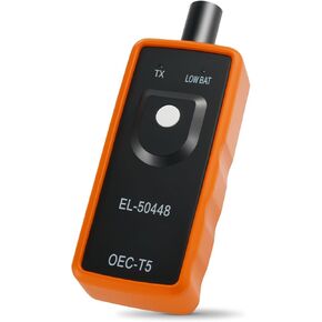 alpmosn EL-50448 TPMS Relearn Tool, Auto TPMS Reset Tool, GM Tire Pressure Monitor System Sensor Activation Programming Tool, OEC-T5, Car Exterior Accessories (Orange)