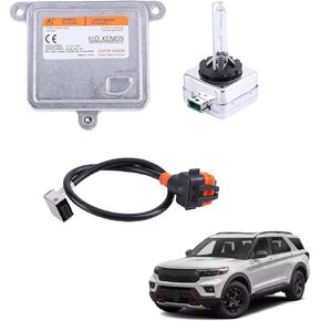 20928264 Xenon HID Headlight Ballast Control Unit with Igniter & D3S Bulb Compatible for 2015-2020 Blazer Impala Malibu Suburban Tahoe 13587720 13587843 13503432 Headlight Ballast Xenon Control Unit