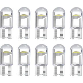158 LED Bulb W5W 2825 168 192 194, T10 Wedge Base Bulbs 6000K Bright White for Car Side Marker Lights Dome Map Door Courtesy License Plate Taillight 0.5W 10-Pack in Kuwait