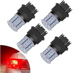 1156 LED LED ، Super Bright 7506 BA15S P21W 1141 LED LED LED PLUCTION FOR BANDEW ESPRESS ERVENT ، TAIL BRAKE DRL LIGHT ، WHITE (حزمة من 4)