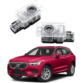 LED LED DOOR LAMP LOGO Projector مجاملة ضوء الظل لـ Volvo XC90 XC60 XC40 S90 S60 V90 V60.