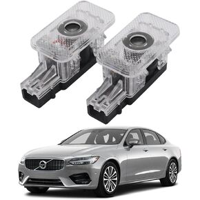 LED LED DOOR LAMP LOGO Projector مجاملة ضوء الظل لـ Volvo XC90 XC60 XC40 S90 S60 V90 V60. in Kuwait