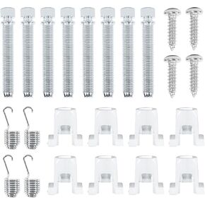 Headlight Adjusters Kit Compatible with Chevy Impala, Biscayne & Belair 1962-1967 8 PCS 1-1/2"Screws Springs Headlight Adjustment Tool
