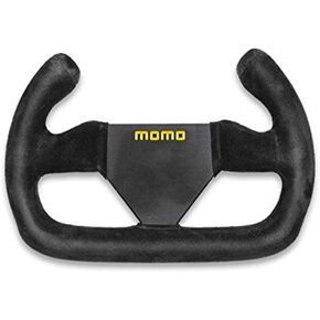 MOMO Motorsport MOD. 27 Cut Racing Steering Wheel Black Suede 270mm - R1925C/27S
