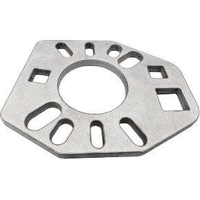 Stainless Steel Pinion Yoke Wrench Tool, Pinion Holder Yoke Wrench with Extra 1/2" Hole Fits Most Sockets, Extra Strength Puller Suitable for Loosening Pinion Flange & Nuts