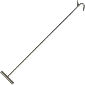مجتذب دبوس العجلة الخامس ، نوع من الفولاذ المقاوم للصدأ المحمول S-Hook 32 بوصة ، 1Pack