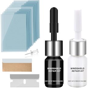 Windshield Crack Repair Kit, Windshield Repair Kit For Chips And Cracks, 2025 Upgraded Windshield Chip Repair Kit Rock Chip Repair Kit Windshield, Window Crack Repair Kit, For Invisible Repairs (2pcs)
