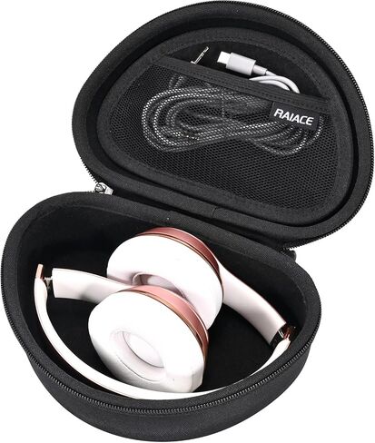 RAIACE Hard Travel Storage Case Compatible with TOZO HT2 / Beats Solo 4 / Picun P26 / Beats Studio Pro Headphones, Protective Carrying Bag. (case only) (Blue) in Kuwait