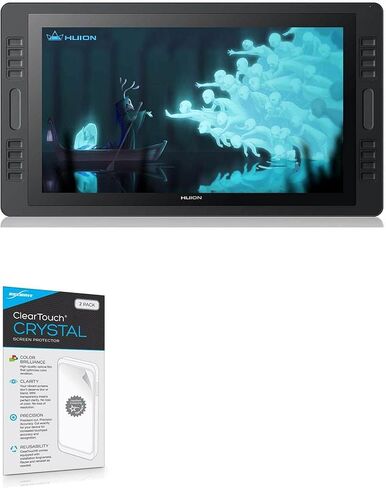 واقي شاشة Boxwave متوافق مع Huion Kamvas Pro 20 GT-192-Cleartouch Anti-Glare (2-Pack) ، Skin Matte Matte المضاد للبنجر من أجل Huion Kamvas Pro 20 GT-192 in Kuwait