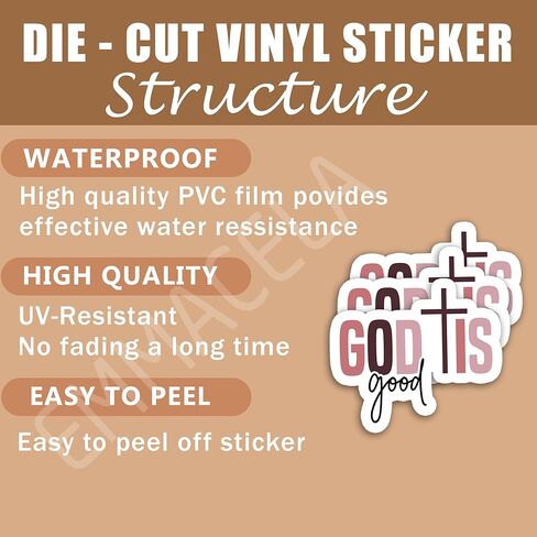 (3PCS) Today I Choose Joy Sticker, Inspirational Stickers, Encouraging Stickers, Motivational Quote Stickers - Waterproof Vinyl Decal for Book Laptop Tumbler Water Bottle, Size 3" x 2.7" in Kuwait