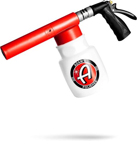 Adam's Premium Foam Gun Car Wash Sprayer - Connects to Garden Hose for Car Washing, No Pressure Washer Required, Use Snow Foam Blaster with Car Soap, Shampoo or Detergent in Kuwait