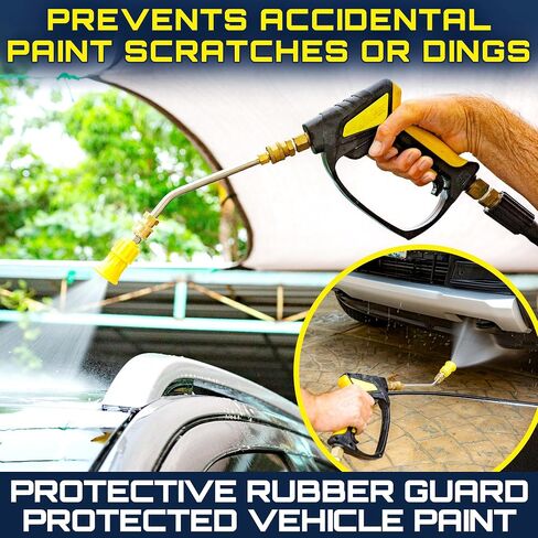 Foam King Foam Cannon for Pressure Washer, Car Wash Soap Sprayer with 1/4" Quick Connector, Wide-Neck Bottle, Adjustable Snow Foam Blaster for Auto Detailing, Trucks, Motorcycles & More in Saudi Arabia