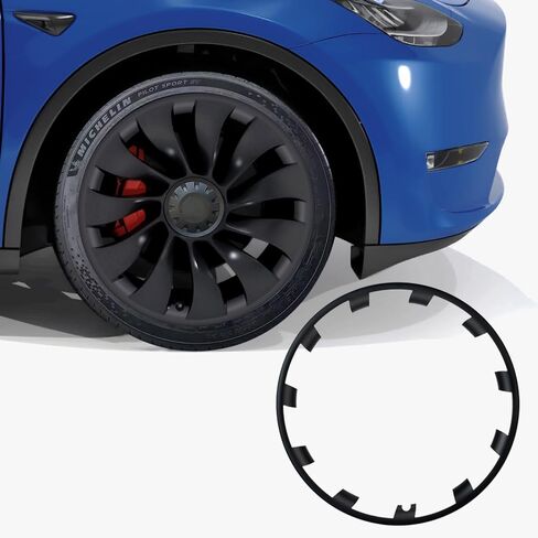 نموذج Y حافة الحافة 21INCH überturbine عجلات لنموذج تسلا Y 21 بوصة الحافة حافة حافة ABS حافة حافة محوبية حلقات حماية السيارة حلقات الإطارات للملحقات الخارجية y (21 بوصة) in Saudi Arabia