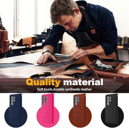 AICase for Galaxy S23 Ultra Wallet Case with [RFID Blocking] PU Leather Flip Folio Strong Magnetic Closure Protective Cover Credit Card Holder Kickstand Men Women for Samsung S23 Ultra 6.8" 2023 in Kuwait