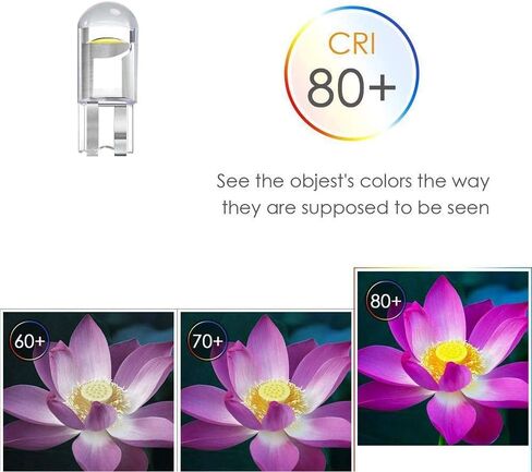 158 LED Bulb W5W 2825 168 192 194, T10 Wedge Base Bulbs 6000K Bright White for Car Side Marker Lights Dome Map Door Courtesy License Plate Taillight 0.5W 10-Pack in Kuwait