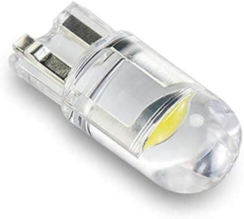 158 LED Bulb W5W 2825 168 192 194, T10 Wedge Base Bulbs 6000K Bright White for Car Side Marker Lights Dome Map Door Courtesy License Plate Taillight 0.5W 10-Pack in Kuwait