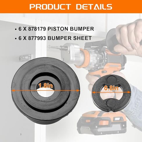 NV45AB2 NV45AB NV45AE Replacement Part Roofing Nailer 877-761 Gasket Kit Shafts Washers Set 878179 Piston Bumper for Roofing Coil Nailer Parts in Kuwait