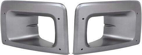 HECASA Passenger Right Headlight Headlamp Bezel Trim Compatible with 2003-2009 Chevy/GMC C6500 C7500 C8500 Replacement for #15173202 in Saudi Arabia