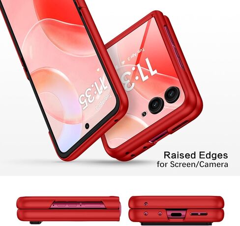 BENTOBEN for Motorola Razr Plus 2024 Case, Razr + 2024 Case with Magasfe & Built-in Screen Protector, PU Leather + Hard PC Shell Ultra Thin Slim Durable Protective Phone Case for Moto Razr+ 2024 in Kuwait