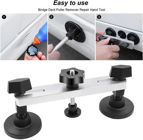 WUPP Paintless Car Dent Repair Tools, Auto Body Dent Removal kit Dent Puller Set for Hail Damage Door Dings Repair in Saudi Arabia