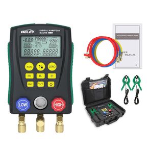 مقياس نظام HVAC Digital Digital Vensivel ، مقياس اختبار درجة حرارة الفراغ عالية الدقة ، مقياس اختبار درجة حرارة الفراغ (نطاق التسامح: -/+0.4 ٪)