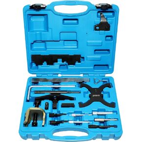 مجموعة توقيت محرك Dptool متوافقة مع Ford Mazda عمود الحلقات قفل أدوات قفل العجلة 1.4 1.6 1.8 2.0 DI/TDCI/TDDI ECOBOOST 1.6 TI-VCT 1.5/1.6 VVT 2.3L 2.5L CAM Holding Tool 303-1097 303-1550 303-15556 303-15556
