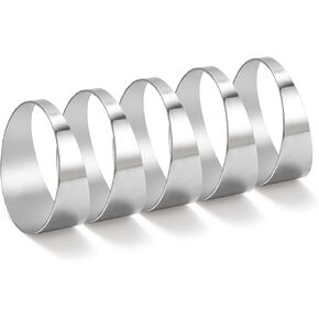 90 degree 1.75'' 304 Stainless Stee Pie Cuts, 1.75 inch Exhaust Cutout Laser Cut for Custom Exhaust System - 5pcs