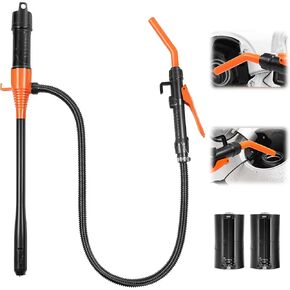 Portable Power Battery Pump, Battery Powered Siphon Fuel Transfer Pump, Universal Fit for Gasoline, Car, Portable Fuel Transfer Pump
