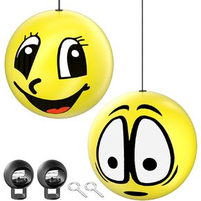 Garage Tennis Ball Parking Aid, Parking Guide System for Car Accessories, Stop Indicator, Parking Assist Ball, Aid-Parking Kit, Garage Car Stopper, Pack of 2