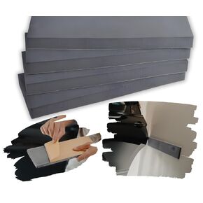 ألواح واقي مطاط Xcel Foam - 4 حزمة من وسادات الرغوة الرمادية البحرية متعددة الاستخدامات - مثالية لحماية الجدار ، وأدوات مرآب للمواقف ، ومرآب ، حشوة ، حشوة ، مضادة للاهتزاز ، عزل ، مشاريع DIY - رمادية