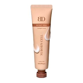 NUBORN CELL Donkey Milk Collagen Cream | Instant glow with 10% Donkey Milk | Type 1 Collagen for Visibly Smooth and Dewy Skin | All Skin Types 65ml
