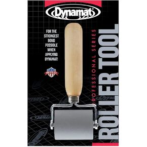 DYNAMAT 10007 Dyna-Roller Professional Heavy Duty Sound Deadener Installation Tool with Wood Handle and 2" Wide Rubber Roller – Made in USA
