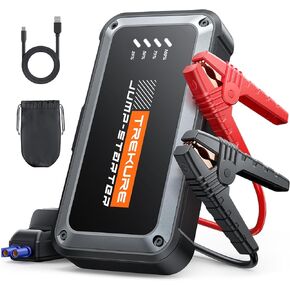 Portable Car Battery Jump Starter 3500A 16800mAh Jump Box, Car Battery Jumper Starter Portable Jumper Cables for car(8.0L Gas/6.5L Diesel), Fast Charge, Lights, Compact